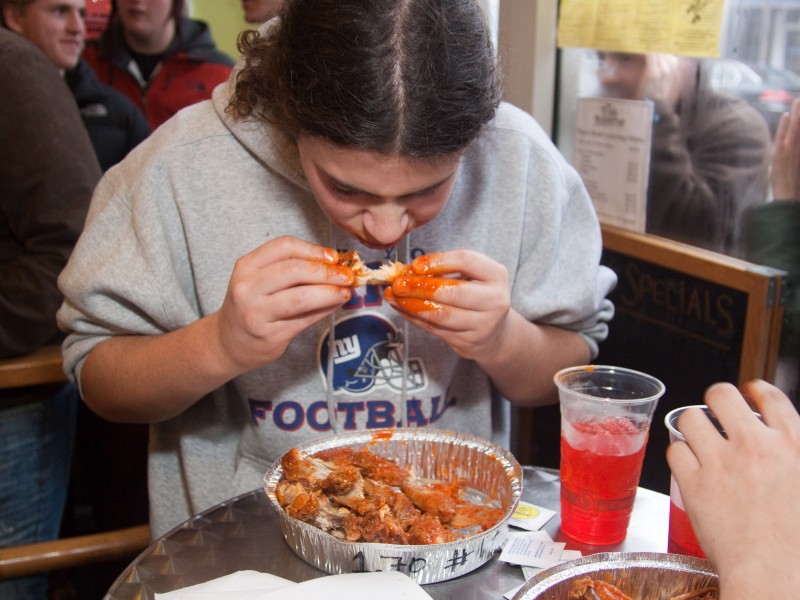 Buffalo Wing Eating Competition Today at Tito's Summit, NJ Patch