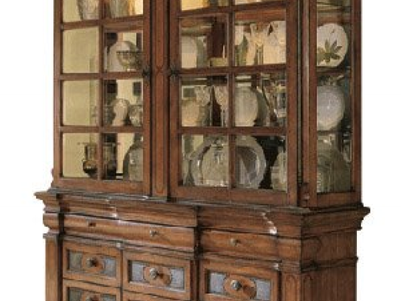 GORGEOUS 7 pc (ASHLEY FURNITURE) Dining Room Set and China Cabinet