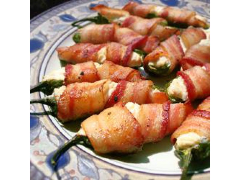 Recipe of the Week Grilled Bacon Jalapeno Wraps Foster City, CA Patch