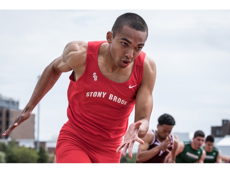 stony brook track and field wins wolfie invitational