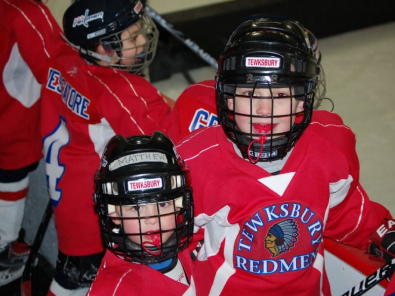 Tewksbury Redmen Mites Hockey Team Wins Saugus Invitational Tourney