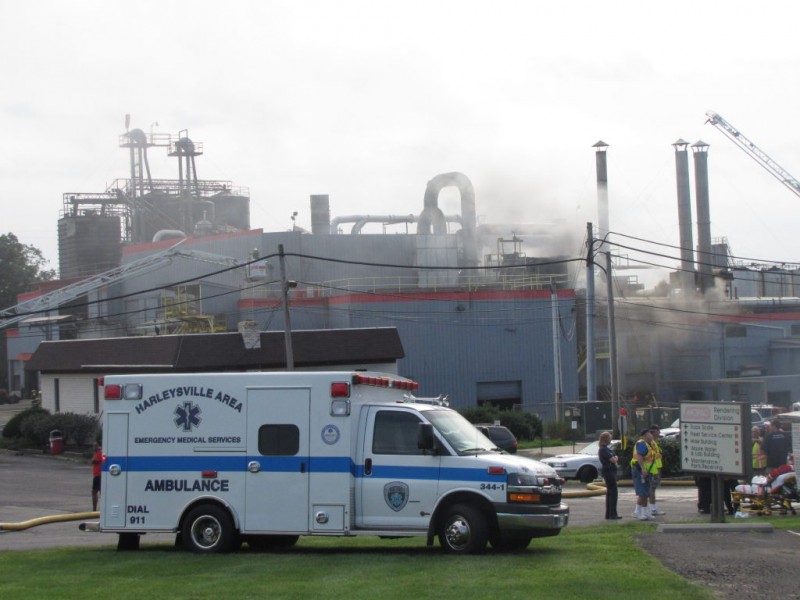 Fire at Franconia JBS/MOPAC Rendering Facility Montgomeryville, PA Patch