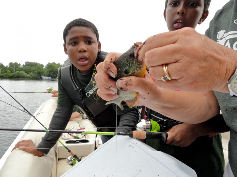 (PHOTOS) Hopkins Police Take Kids Fishing on Lake Minnetonka | Hopkins ...