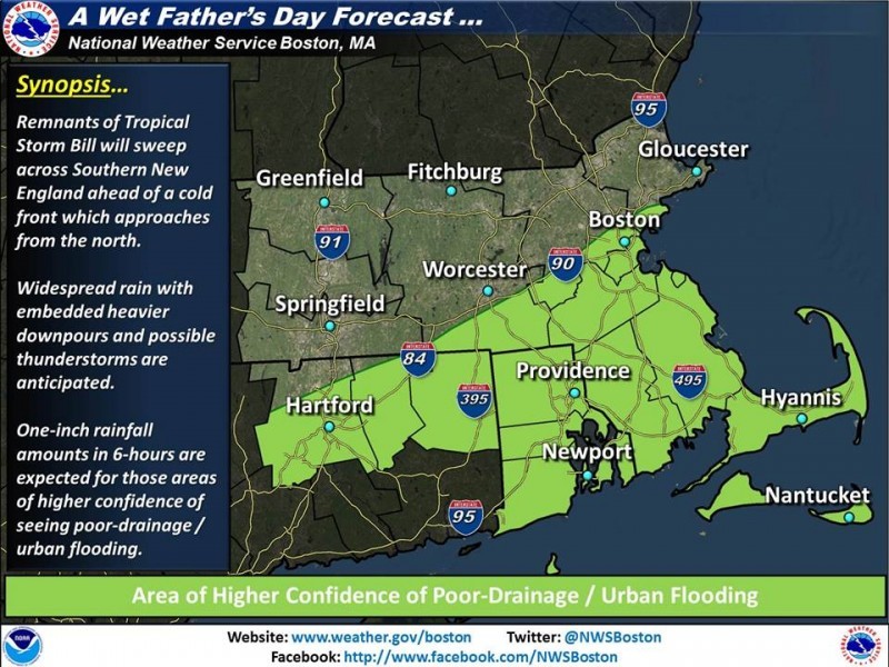 WEATHER UPDATE: Father's Day Forecast For Shrewsbury Goes From Bad To ...