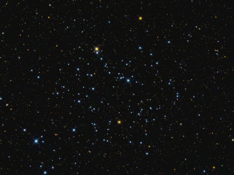 The Night Sky The Constellation Gemini And Star Cluster M35