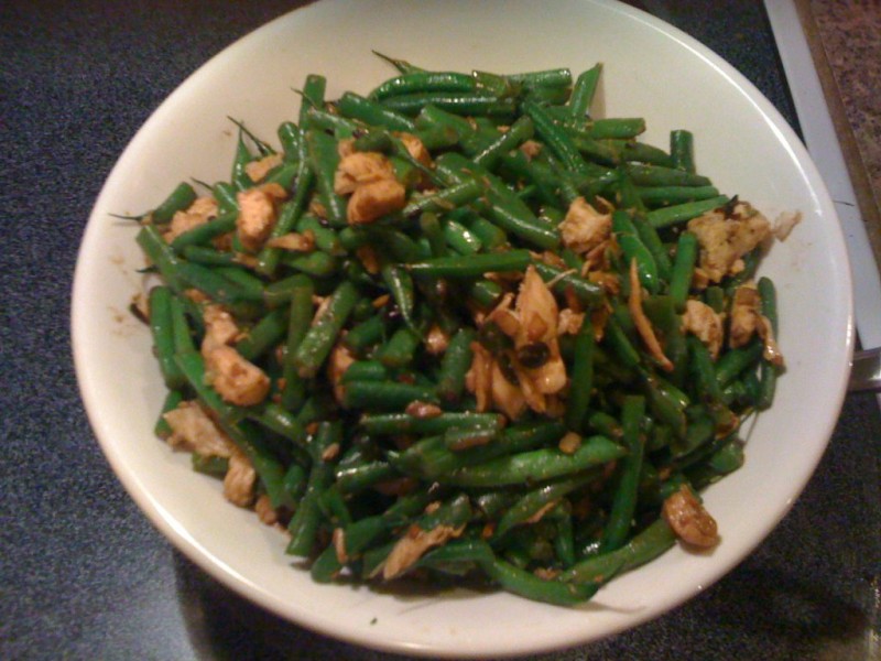 Chinese Chicken and Green Beans in Black Bean Sauce Malden, MA Patch