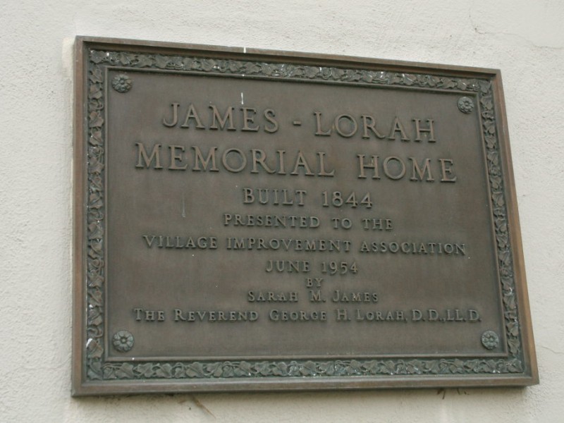 How Did the JamesLorah Memorial Home Get Its Name? Doylestown, PA Patch