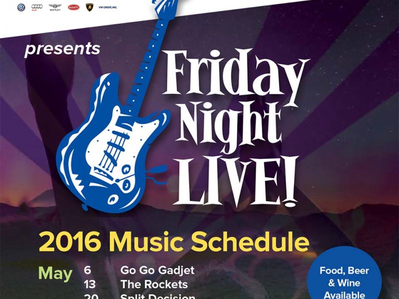 Herndon's 2016 'Friday Night Live' Music Line Up | Herndon, VA Patch
