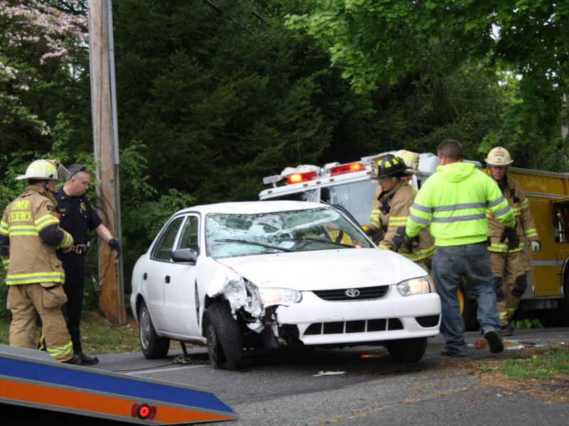 Update Driver Arrested Following OneCar Crash in Lower Frederick