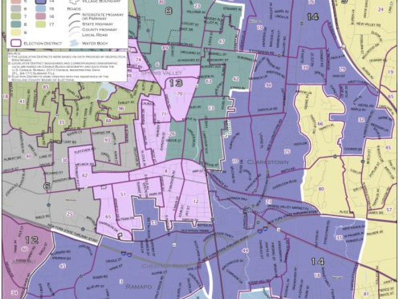 Redistricting Proposal Divides Nanuet into 3, District Lines Go Through Central Nanuet Nanuet