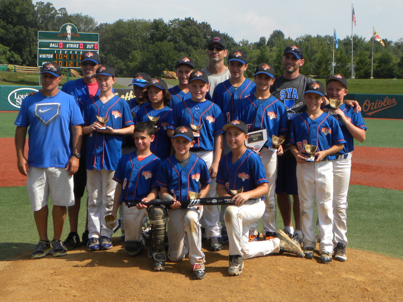 Centreville SYA Mets Baseball Team Takes First Place in Championship