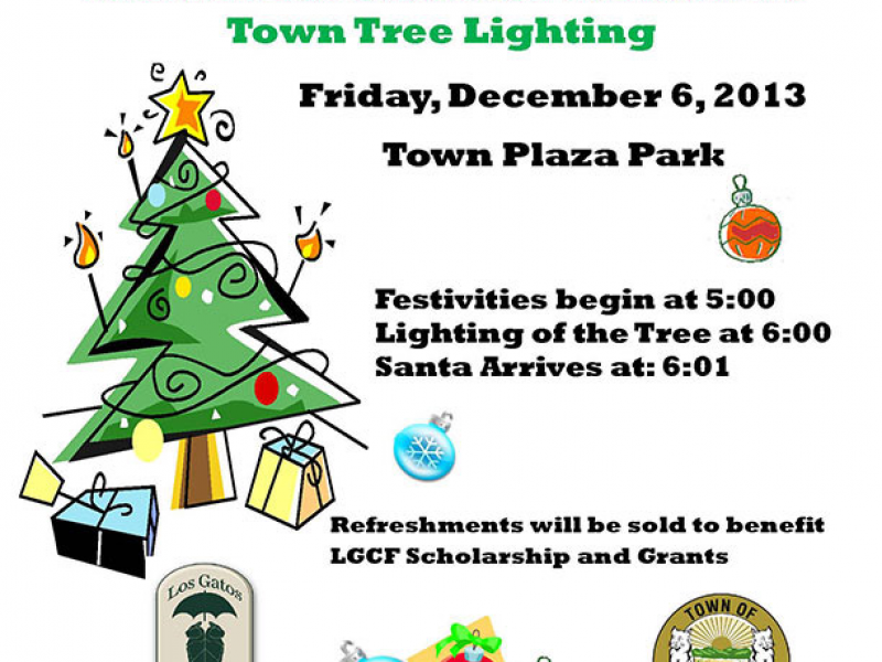 los gatos christmas tree lighting ceremony set for friday los gatos christmas tree lighting ceremony set for friday