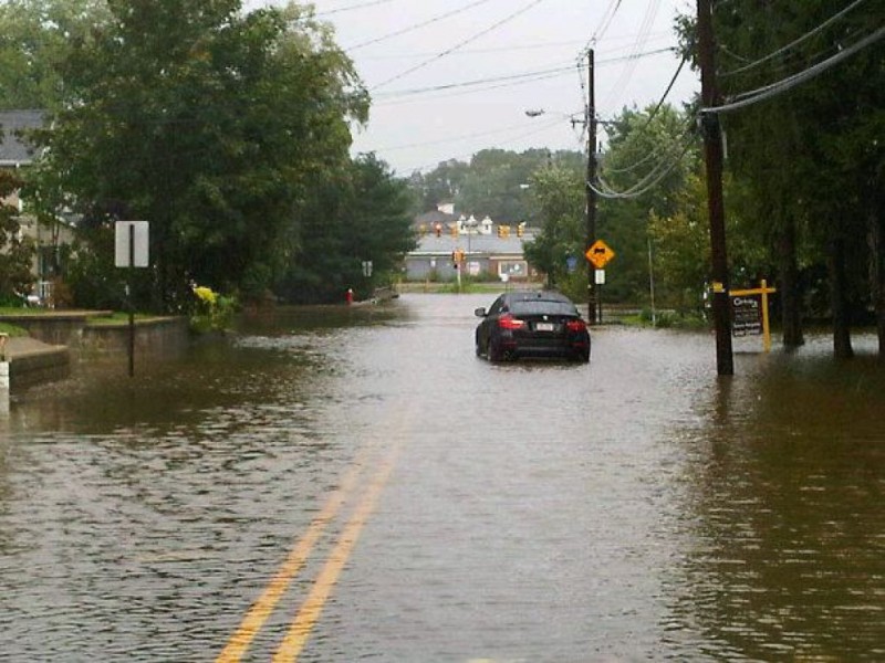 Heavy Flooding Causes Major Impact in Englishtown | Manalapan, NJ Patch