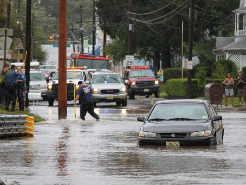 Heavy Flooding Causes Major Impact in Englishtown | Manalapan, NJ Patch